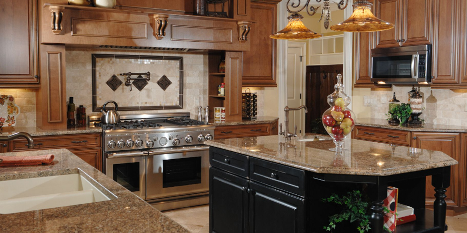 Granite Countertop Shiny and Well-Maintained
